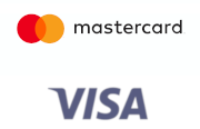 Zahlungsmöglichkeiten:  Mastercard & Visa